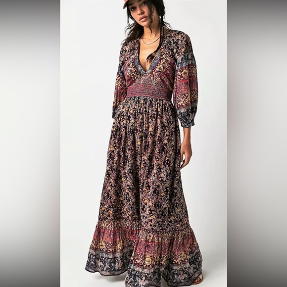 Free People Dresses & Skirts - Free People Golden Hour Maxi Dress